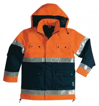 Parka Lucentex bicolore